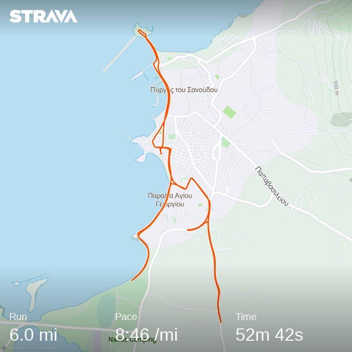 Strava run