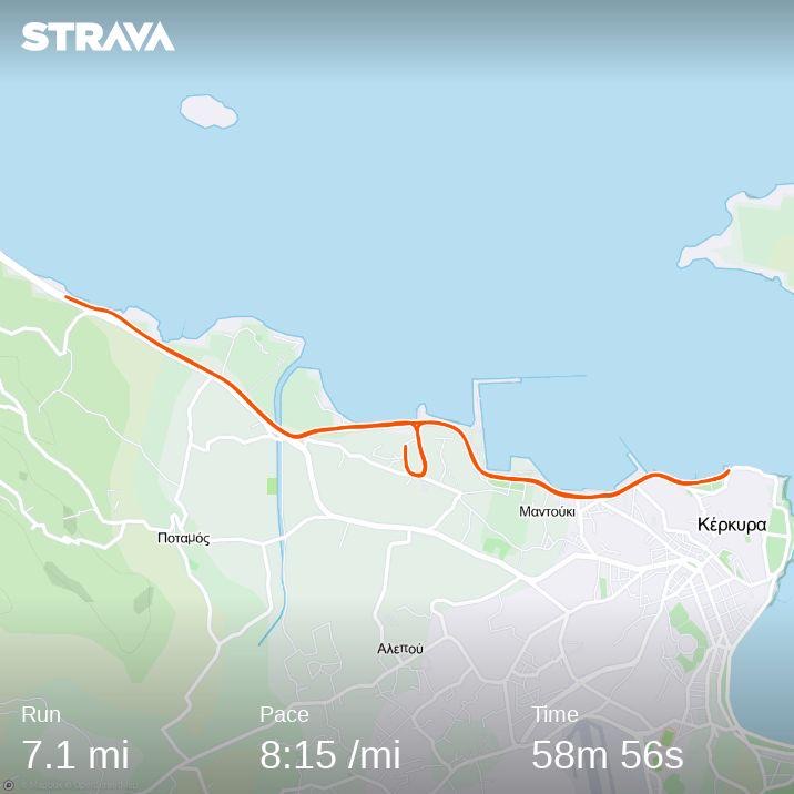 Strava Corfu